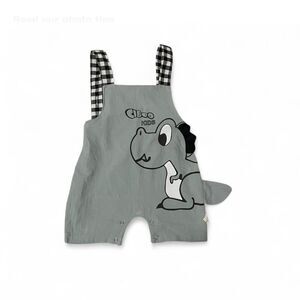 Baby Boy Dinosaur Romper – Size 6-9 Months, New Without Tag